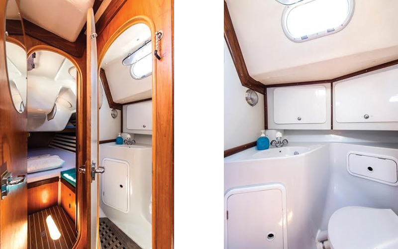 Yachtcharter Dromor Triton 48 4cab wc