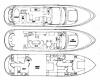 Yachtcharter Vitech 72 4cab layout