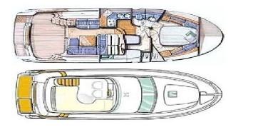 Yachtcharter Prestige 420 New 2cab layout