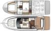 Yachtcharter Prestige 420 Fly 2cab layout