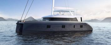 Yachtcharter Sunreef 80 4cab side