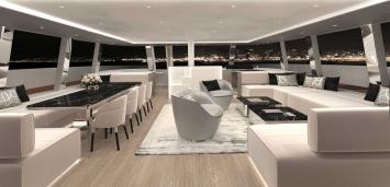Yachtcharter Sunreef 80 4cab salon