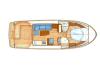 Yachtcharter Linssen Classic Sturdy 32 Sedan layout