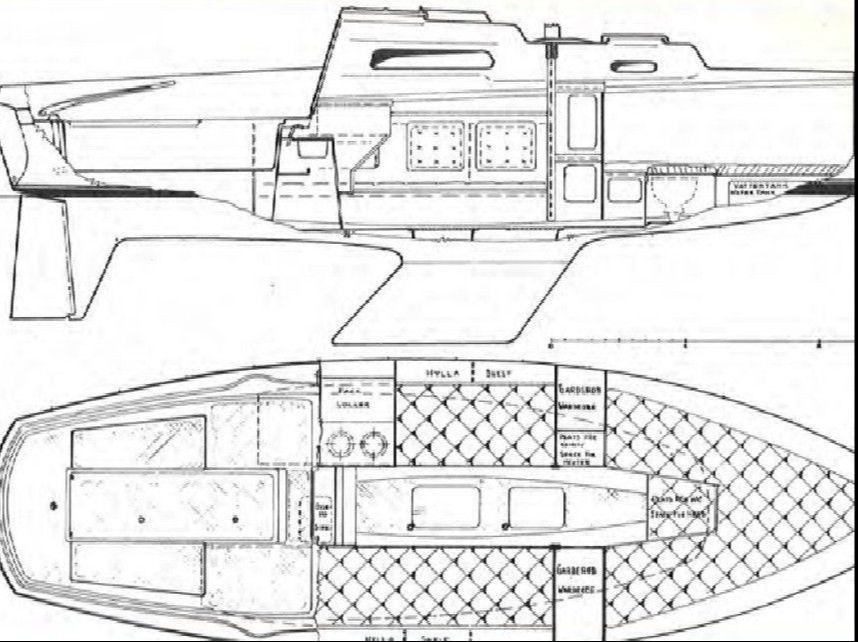 Yachtcharter Viggen 23