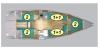 Yachtcharter Maxus 33.1 RS 3Cab Layout