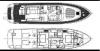 Yachtcharter Maiora 20s Cab 3 layout