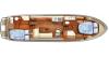 Yachtcharter Linssen 34.9 AC 2Cab 2WC Grundriss