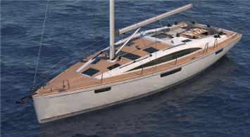 Yachtcharter Bavaria 42 Vision 2cab Front