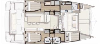 Yachtcharter bali_4.1 3cab Layout