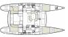 Yachtcharter lagoon410 5cab Layout