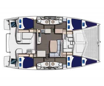 Yachtcharter 4400_4c_deck_plan