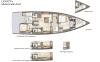 Yachtcharter Jeanneau 60 Cab 4 Layout