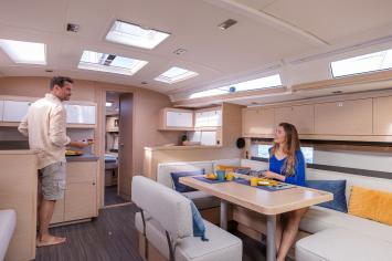 Yachtcharter luxury sailing yachts dufour 470 boat photo lifestyle 3