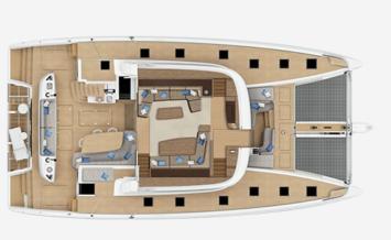 Yachtcharter Lagoon Sixty 5 Layout Pantry