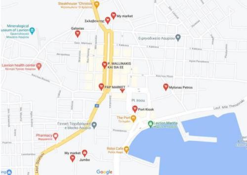 Lavrion Hafen Charterkai