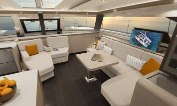 Yachtcharter FountainePajotAura51 5