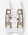 Yachtcharter Lagoon 40 4cab 4wc grundriss 2