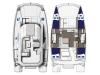 Yachtcharter Moorings434PC layout