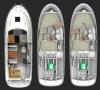 Yachtcharter Nimbus305Drophead layout