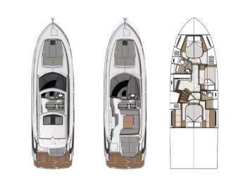 Yachtcharter GranTurismo45 layout