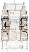 Yachtcharter Bali4 CLASS layout