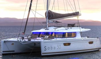 Yachtcharter FountainePajotSaba50 42cab 1