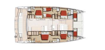 Yachtcharter Bali5 layout