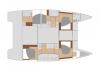 Yachtcharter Saona47 layout