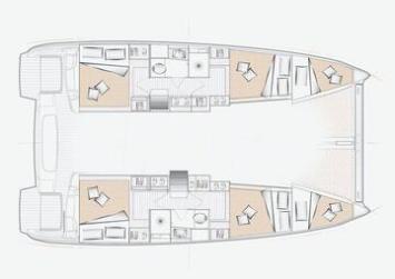Yachtcharter Excess11 layout