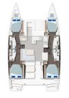 Yachtcharter Leopard42 Mitsu layout