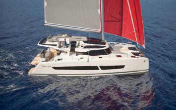 Yachtcharter FountainePajotNew44Quatour 42cab