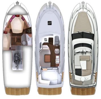 Yachtcharter Antares30 layout