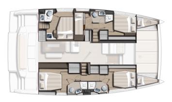Yachtcharter Bali4 layout