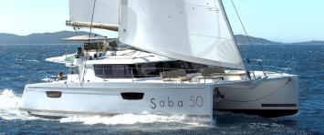 Yachtcharter FountainePajotSaba50 6cab