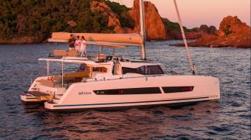 Yachtcharter FountainePajotNew44Quatour 42cab 4