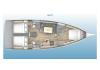 Yachtcharter Dufour41 Callipigia layout