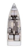 Yachtcharter Dufour470 Mirasole layout