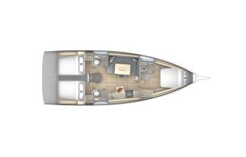 Yachtcharter Dufour41 First Song 1