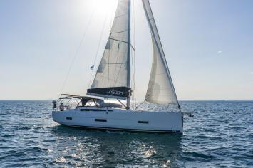 Yachtcharter Dufour430GrandLarge First Love 2