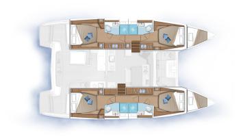 Yachtcharter Lagoon46 First Care 1