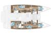 Yachtcharter Lagoon55 42cab layout