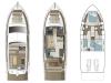Yachtcharter SealineF430 layout