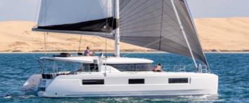 Yachtcharter Lagoon 46 3 1 cab OW Sail Away hauptansicht 1
