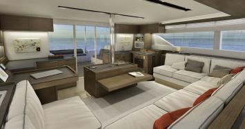 Yachtcharter Lagoon 50 5 Kabinen Salon