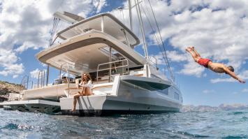 Yachtcharter Lagoon 60 5 Kabinen Innenansicht 3