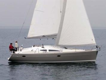 Yachtcharter Elan 384 Impression Seitenansicht 3 Cab 2 WC