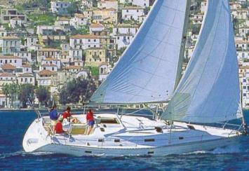 Yachtcharter Oceanis 381 3Cab top