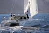 Yachtcharter Lagoon 470 Heckansicht 4Cab 4WC