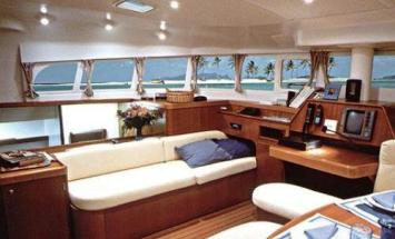 Yachtcharter Lagoon 470 Kartentisch 4Cab 4WC