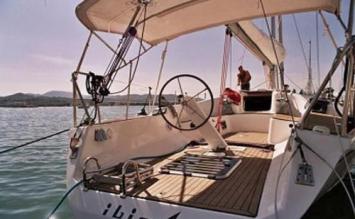 Yachtcharter Ibiza 40 Heck2